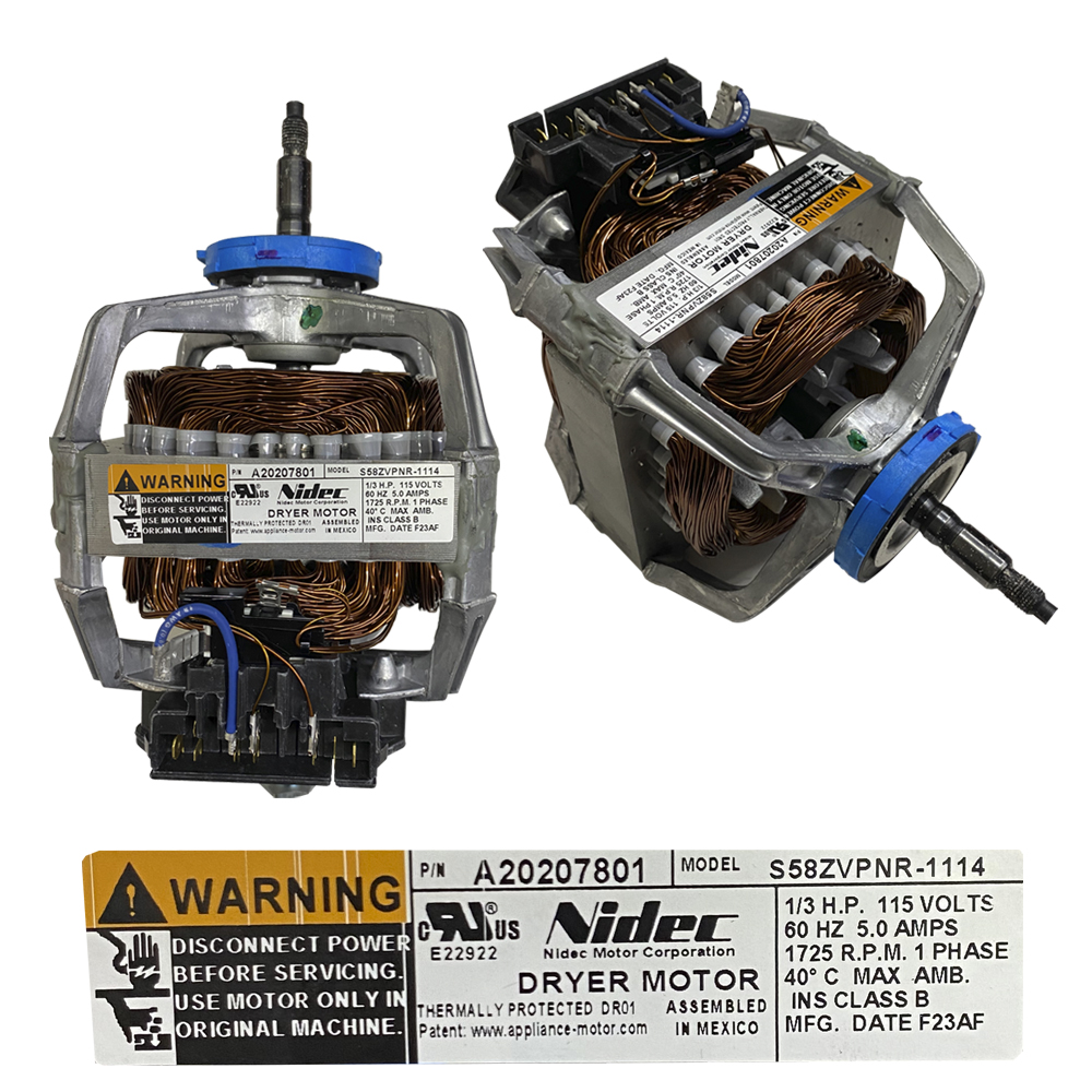 MOTOR SECADORA115V 60HZ  5304529782 137115900, 134693300, 134693301, 5304510568, 7137115900.