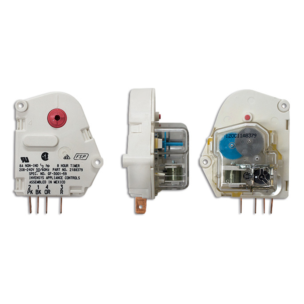 TIMER DESHIELO C/8 HRS. 208-240V NK-2001-21 WH BCO USAR W10740040 SUST W10740335 W10844636 2188372