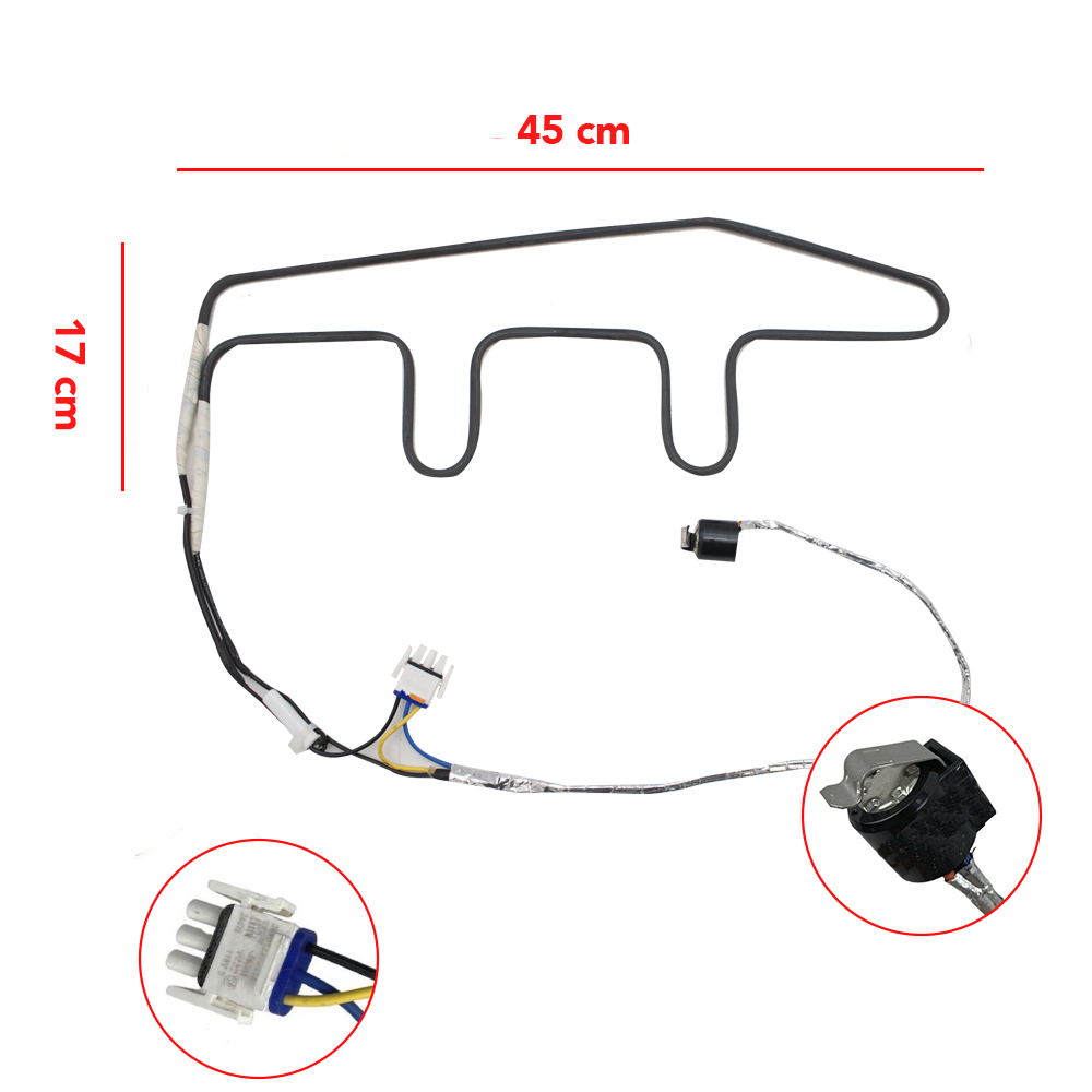 RESISTENCIA MABE 294D1240G011 WR01F04431 2000w 45 cm