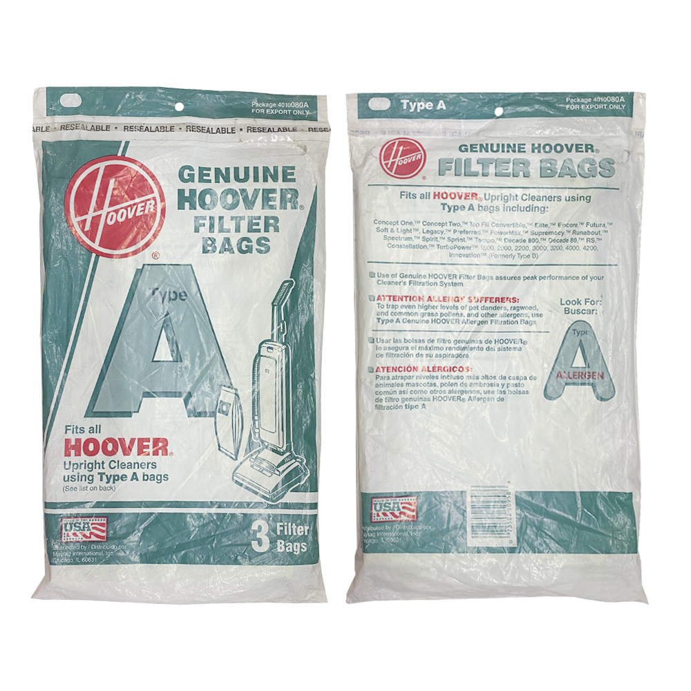 BOLSA PAPEL PZQ 3 PZAS HOOVER