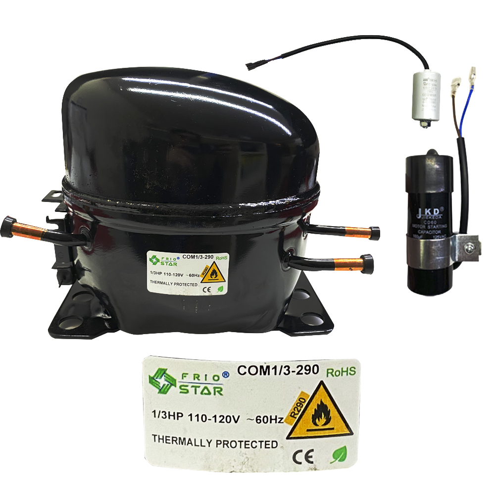 COMPRESOR  1/3hp  R290 120V GENERICO