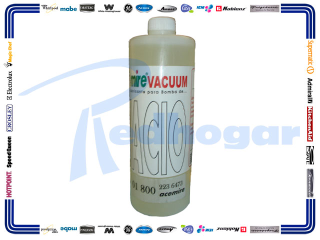 ACEITE BOMBA VACIO ACEMIRE 5OO ML usar ABVTX1/2L