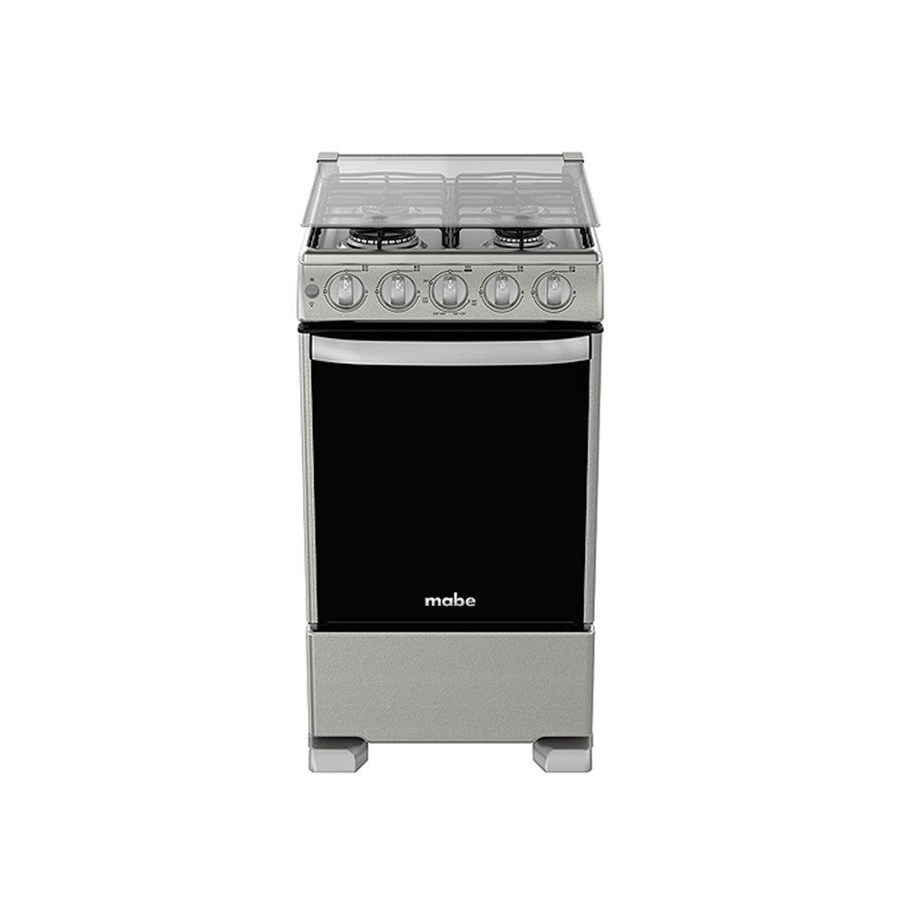 ESTUFA MABE PISO EM5046CAIX0 20P PLATA EE C/AC INOX C/CAPELO