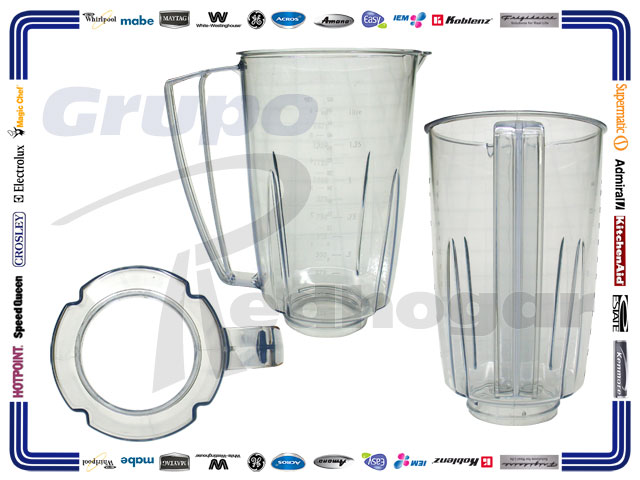 VASO HAMILTON PLASTICO ORIGINAL