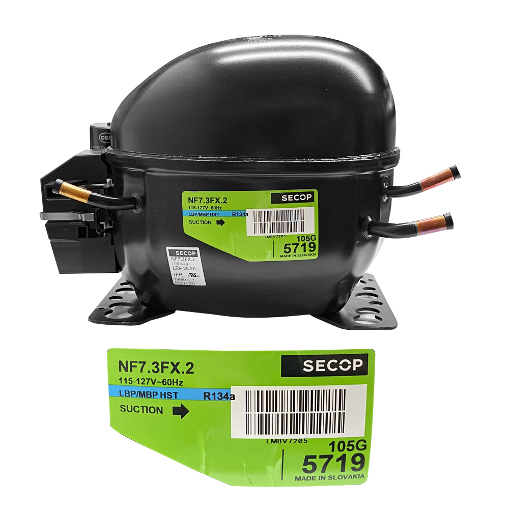 COMPRESOR 1/4L 134 SECOP 115 V LBP/MBP