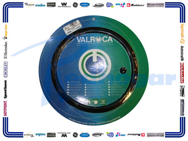 EMPAQUE OLLA EKCO 4 LTS. usar OX01152