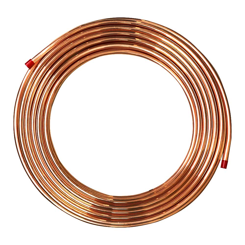 TUBO FLEXIBLE DE COBRE  1/2 IUSA (15.24 MTS X ROLLO)