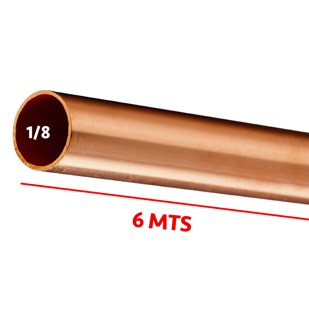 TUBO RIGIDO 1- 1/8 COPPER  (6.00 MTS ACR NOM 1