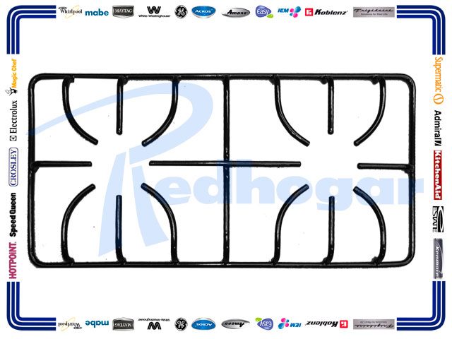 PARRILLA ESTUFA NEGRA USAR W10180472